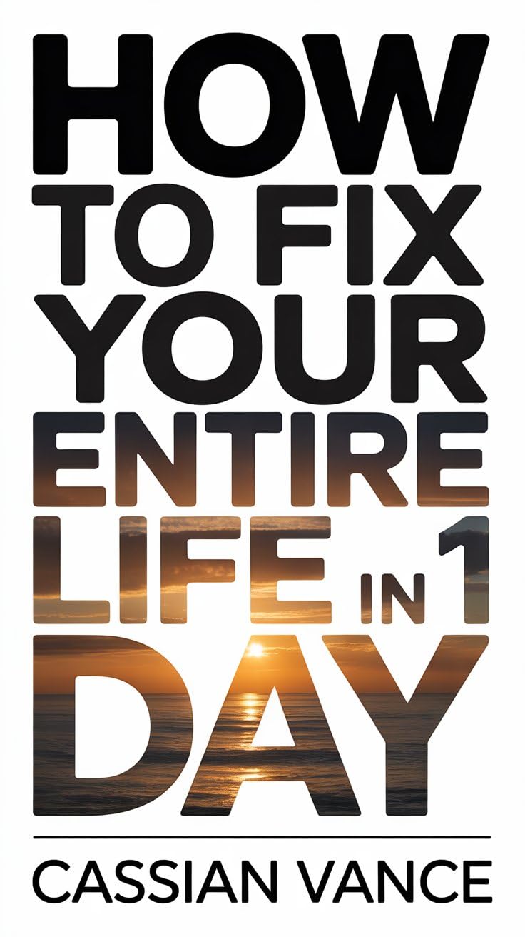 How to fix your entire life in 1 day