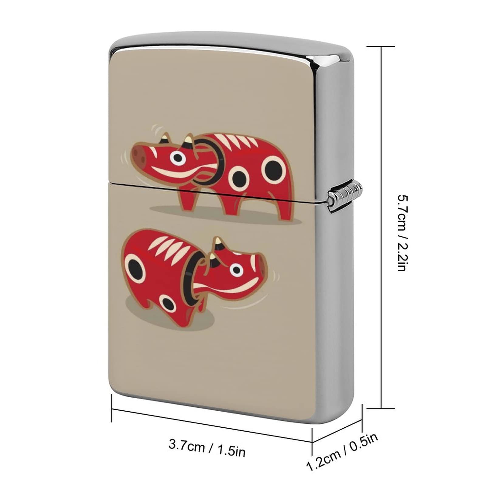 Amazon.co.jp: 赤べこ おもちゃ 福島 会津 ZIPPOケース ライター