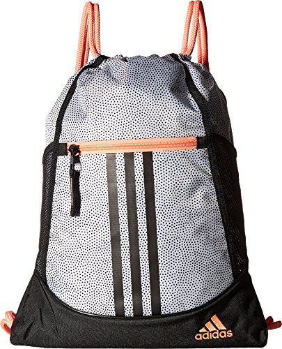 Image of adidas Alliance II Sack Pack, One Size, White Grip /Black /Sun Glow