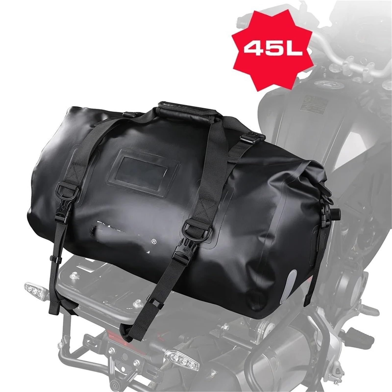 Motorradtasche Hecktasche 45L Sattel Trockengepäck Outdoor Back Sear Pack Motorradtasche Umhängetasche Reise Motorrad Reisetasche
