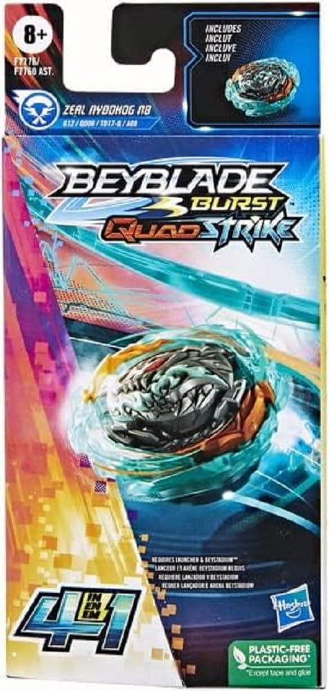 BEYBLADE QUADSTRIK SINGLE ASS* Hasbro HAOF7760EU6