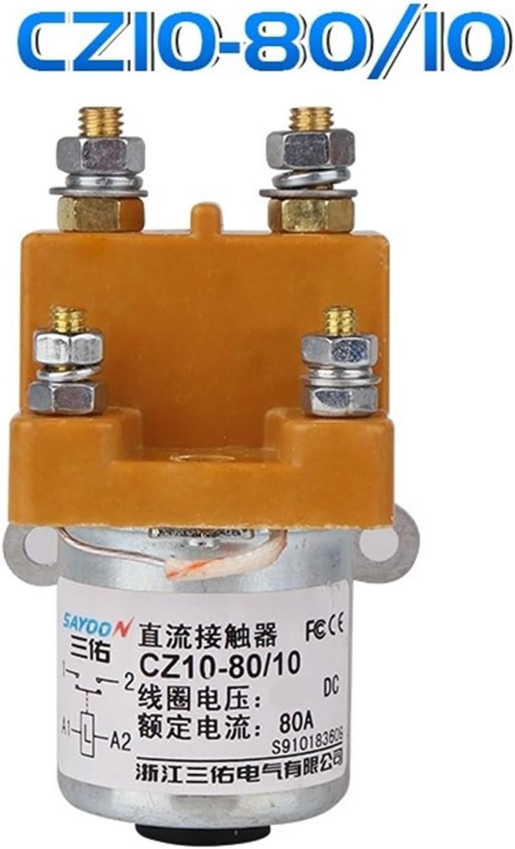 DCコンタクタ CZ10-80A 150A 250A/10V 12V 48V 60V 72V 84V 120V シルバーコンタクト(