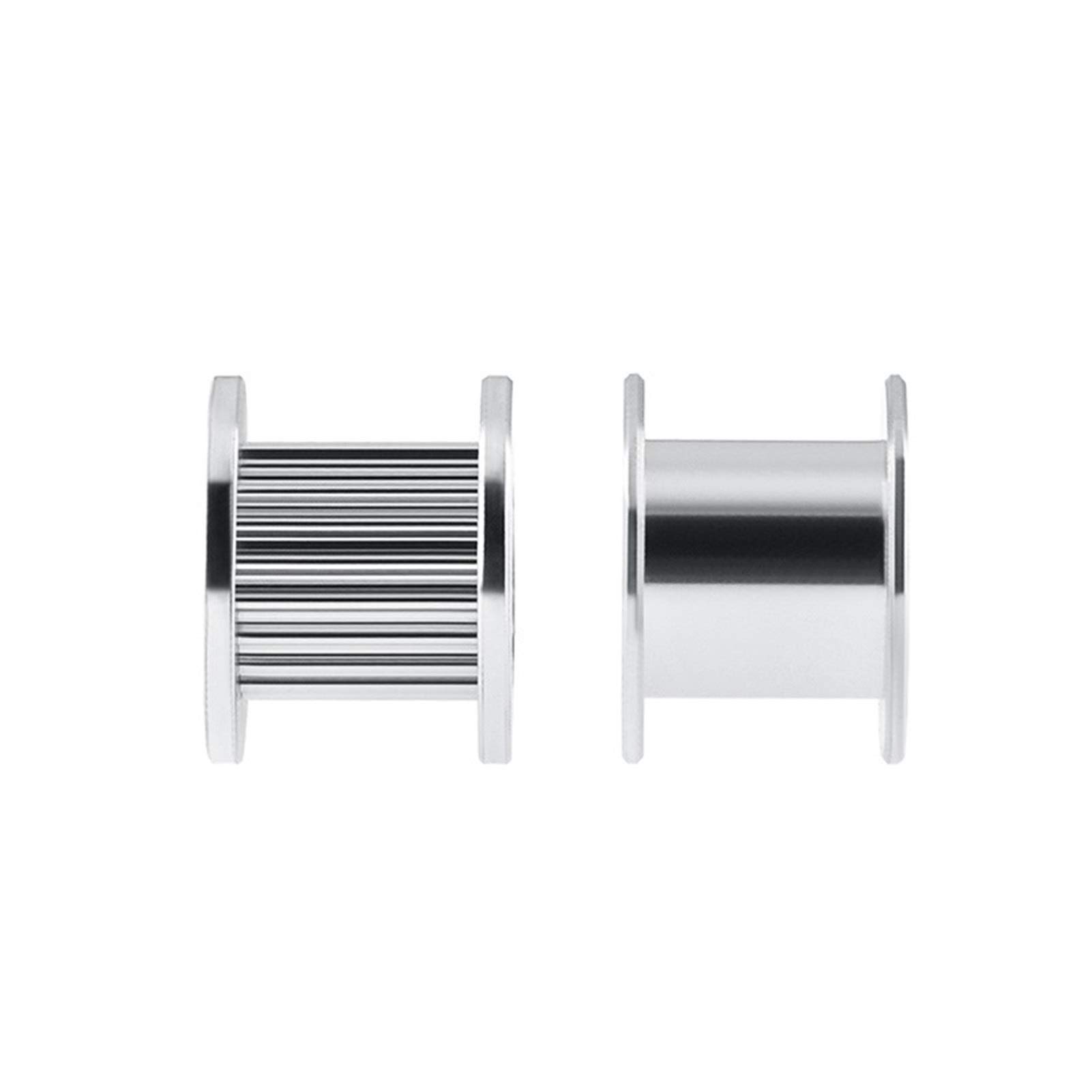 Produktbild von Pilang 2GT Zahnriemenscheibe 25 Zähne – Idler-Rolle Mit Lager, Bohrung 3/4/5/6 Mm, Für GT2 Riemen 6/10 Mm Breite (Alu)