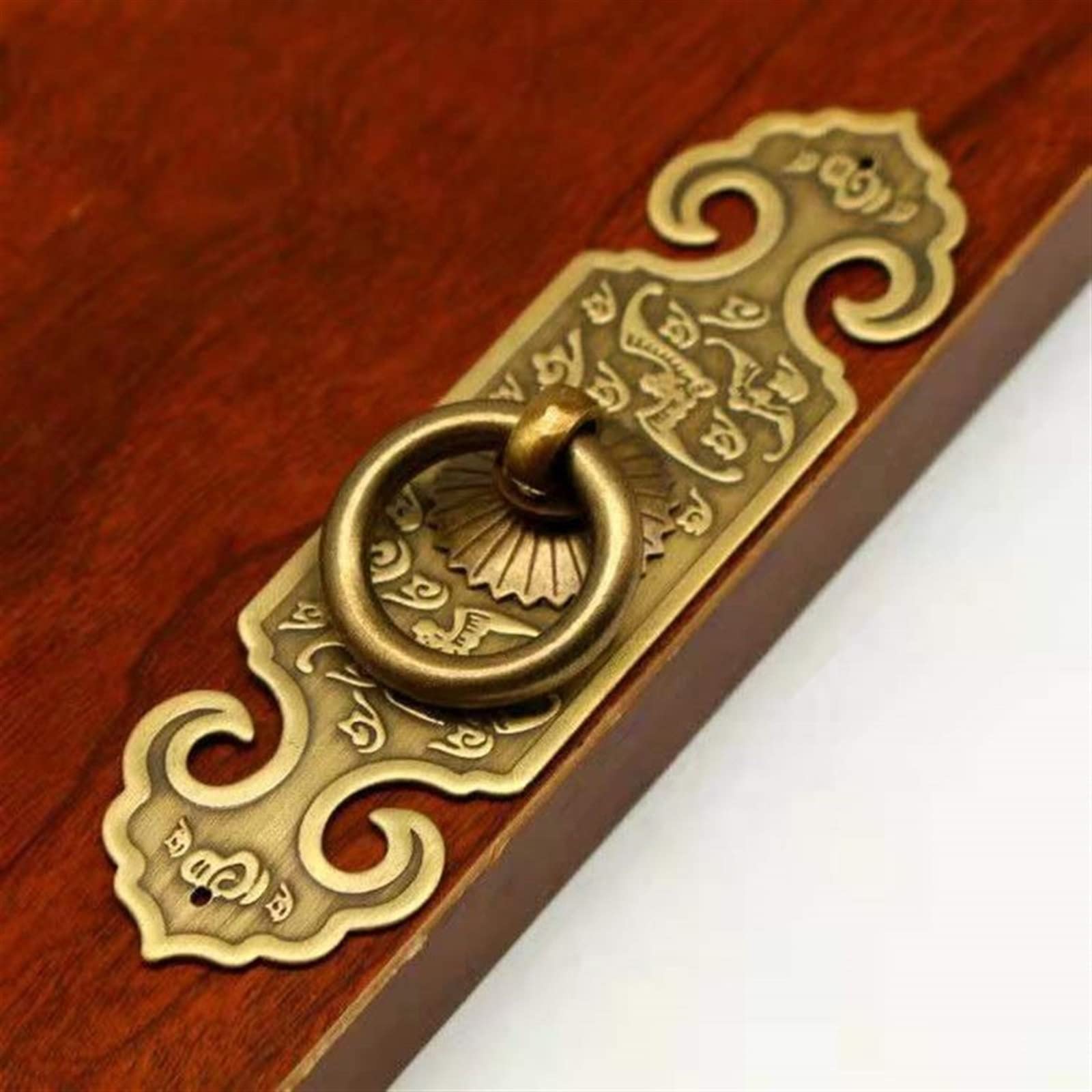 Bouton de porte placard garde-robe poignée meuble cuivre pur