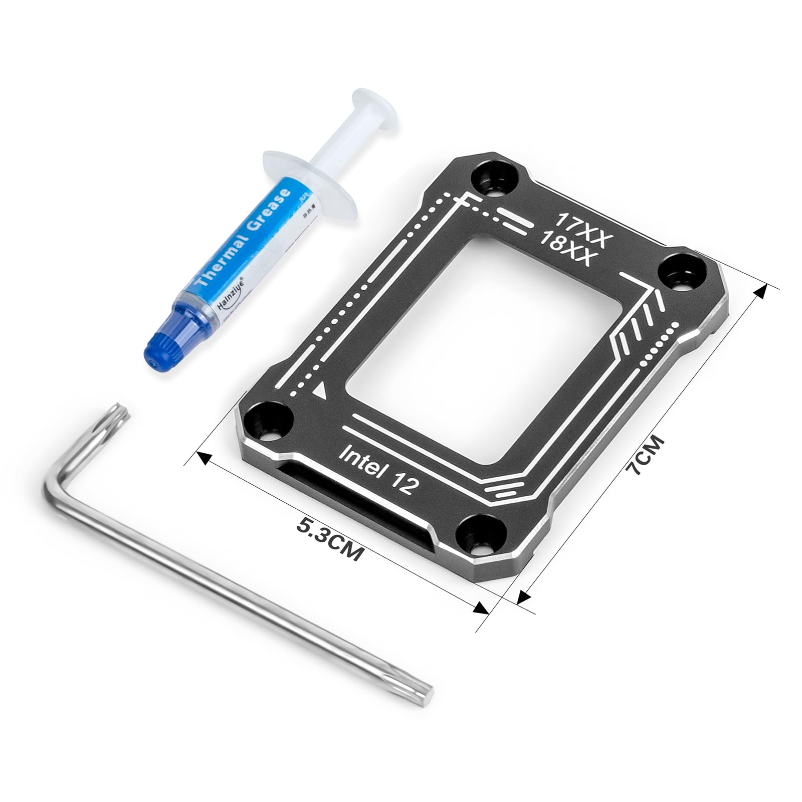 Amazon.co.jp: Novonest lga1700 CPU反り防止 CPU固定パーツ Intel 12