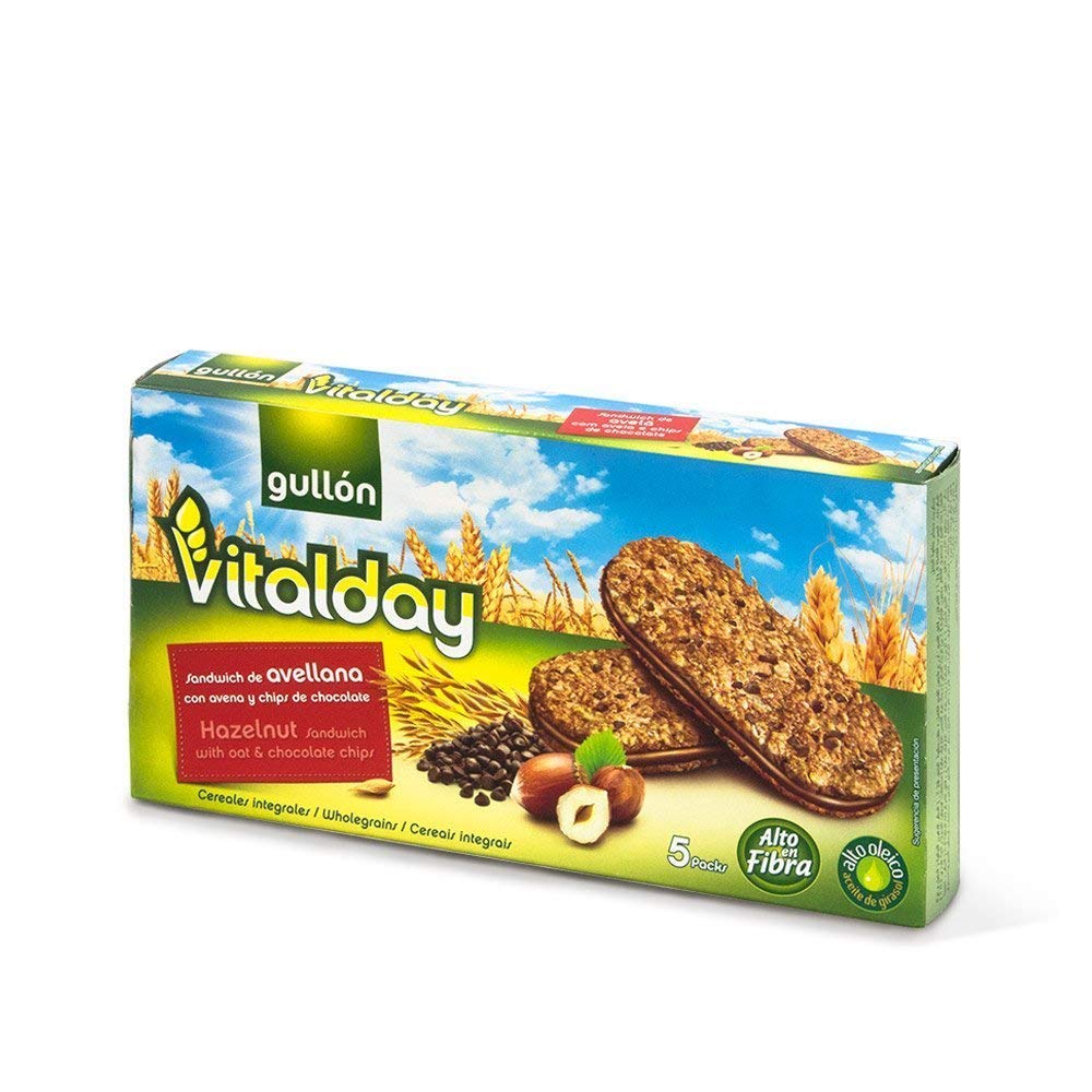 Gullon Breakfast Hazelnut Crunch Biscuits with Wholegrain