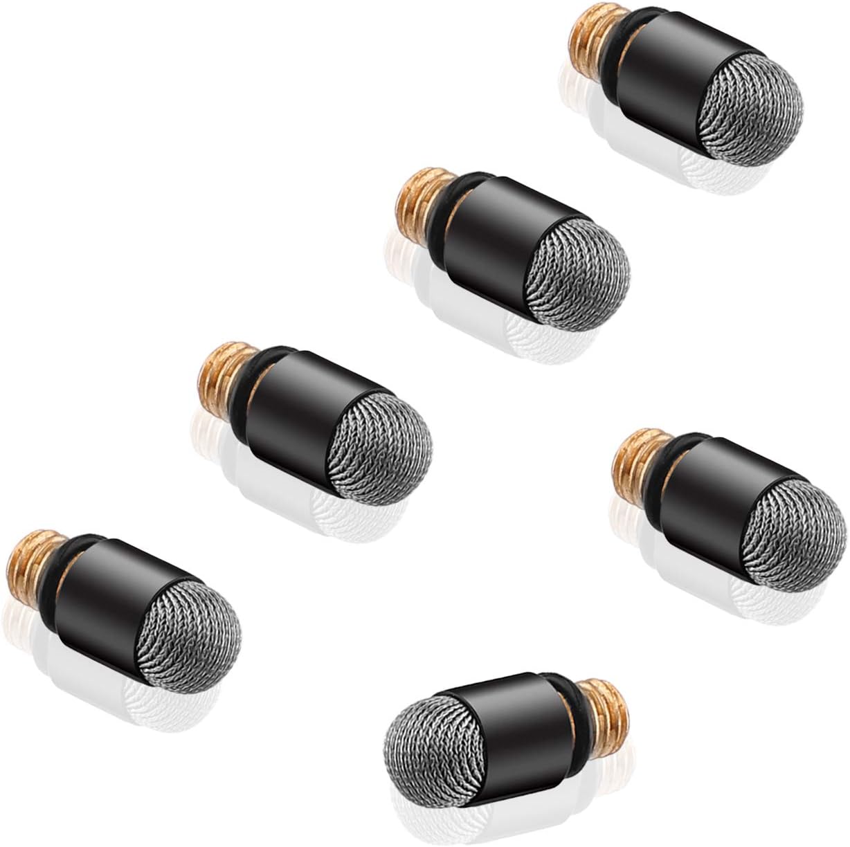 High Precision Replacements Fiber Tips for Digiroot Capacitive Stylus Pens (6-Pack)