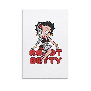 Amazon.co.jp: ベティちゃん アートポスター 飾り絵 かわいい