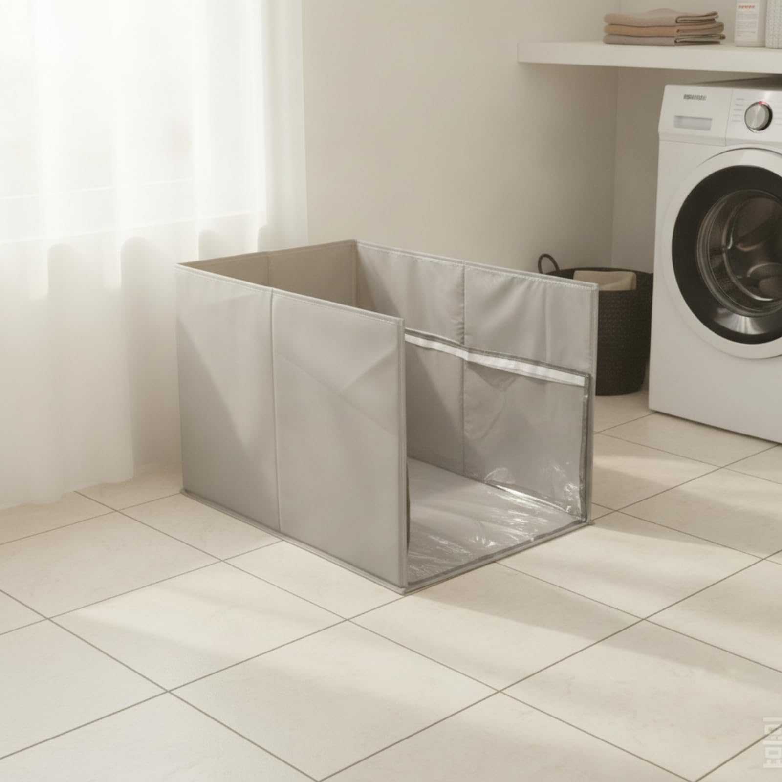 Mueble para Arenero Impermeable | Privado, Caja, para Lavanría