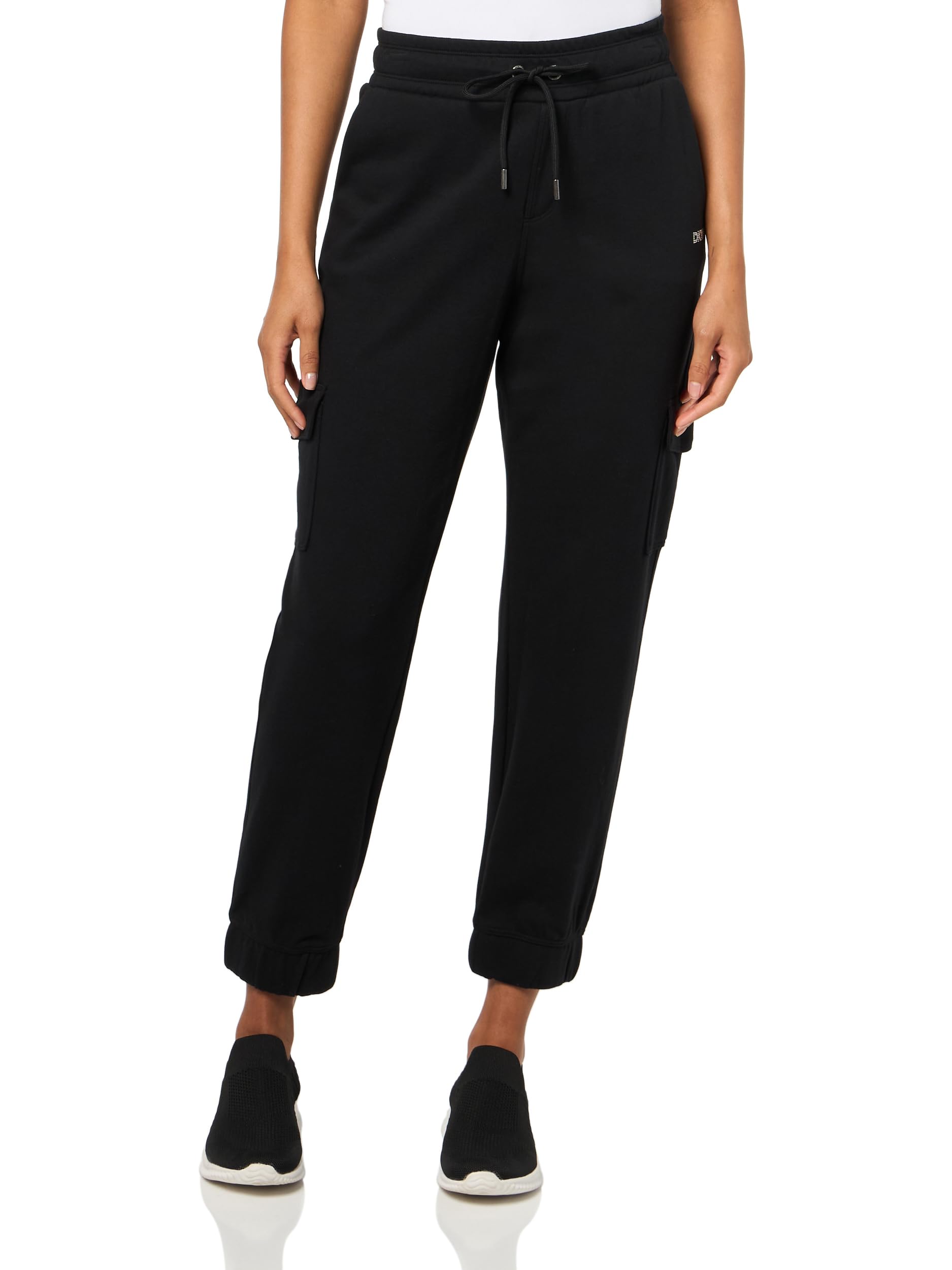 Jogging cargo DKNY avec logo clouté aux finitions haut de gamme