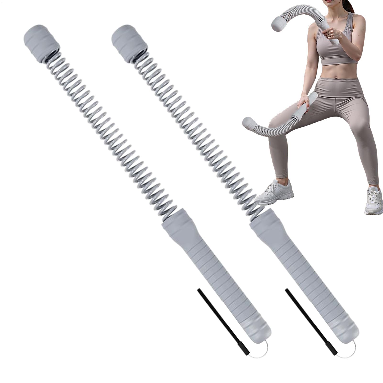 Cordes d'entraînement compactes de fitness 2 pièces