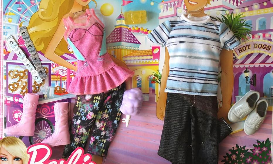 Tenue Pour Poupée Barbie (Modèle 2373) - Accessoire D'occasion Pour Collection Ou Jeu