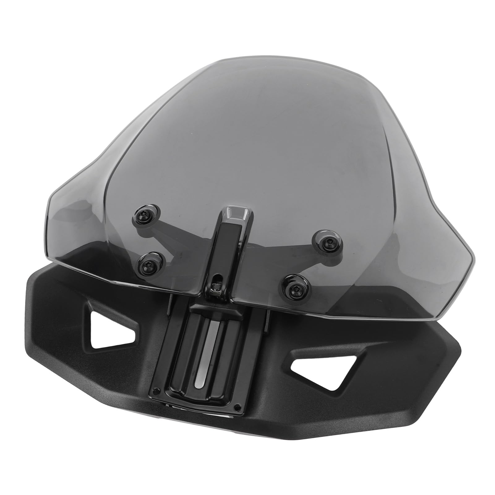 Einstellbare Windschutzscheibe 219401032, Maximale Auswirkung, Komfort, Einfache Installation, Anpassungen für Ryker 600, Ryker 900, Ryker Rally mit PC -Material (Grau)