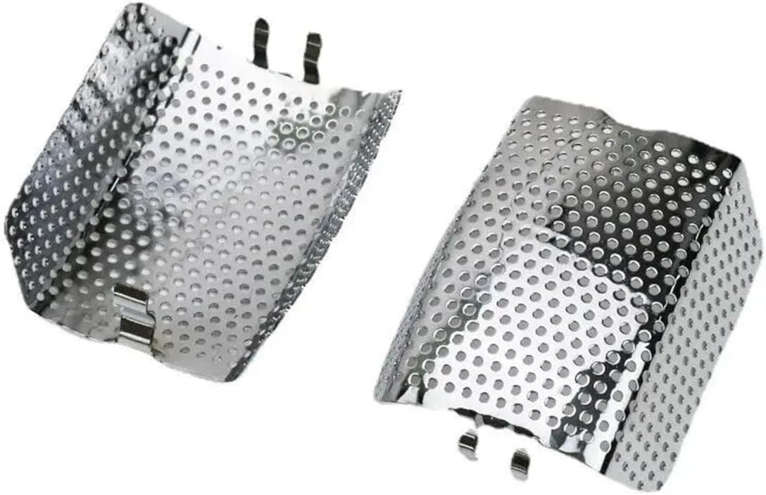 フロントブレーキキャリパーダストスクリーンカバー（ハーレーツーリングロードグライドFLHXモデル2008年以降対応）(Chrome)