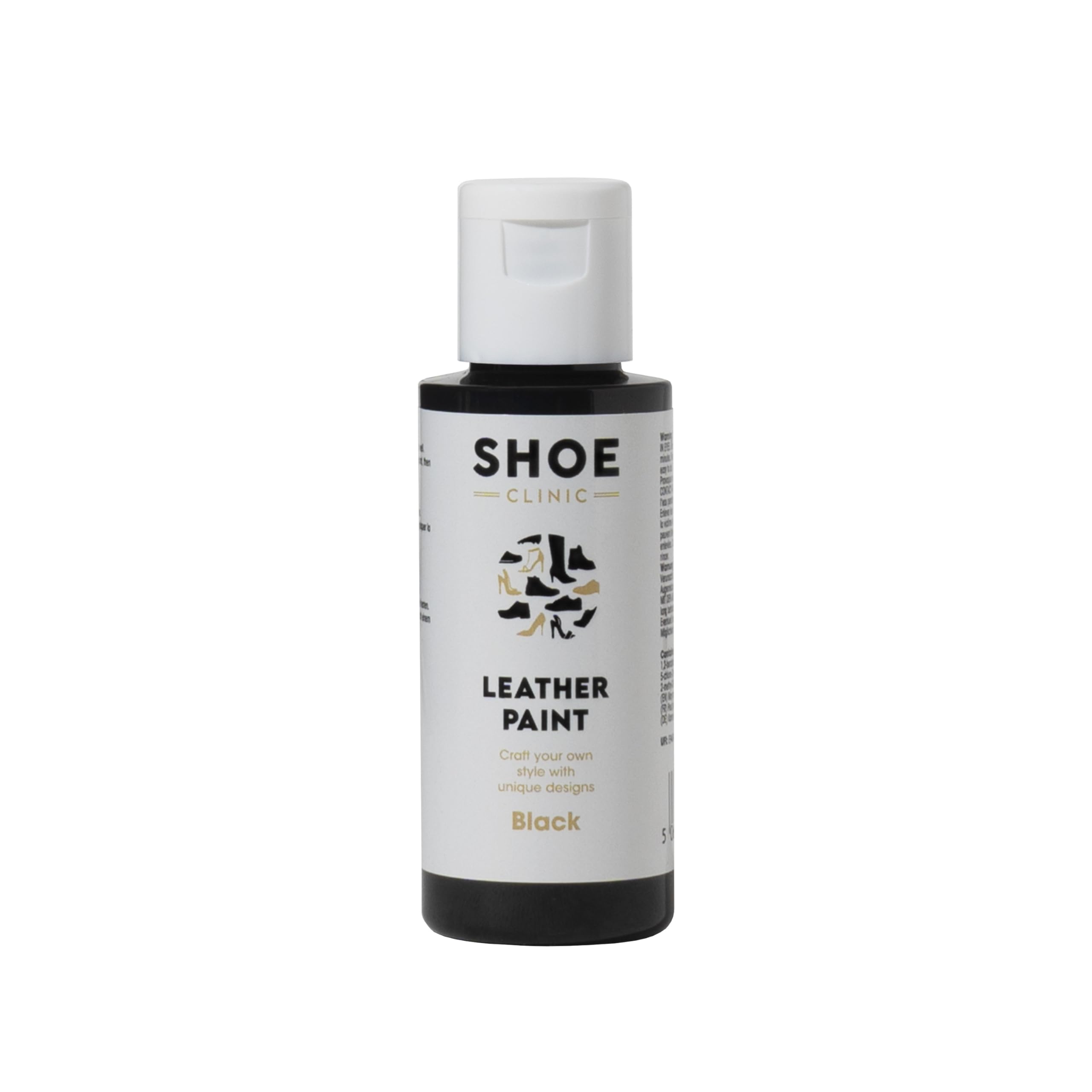 Leather Paint | 50ml / 1.7oz | Customize Shoes, Sneakers, Boots & More | Scratch & Peel Resistant | Quick Drying & Flexible | Available in 12 Colors