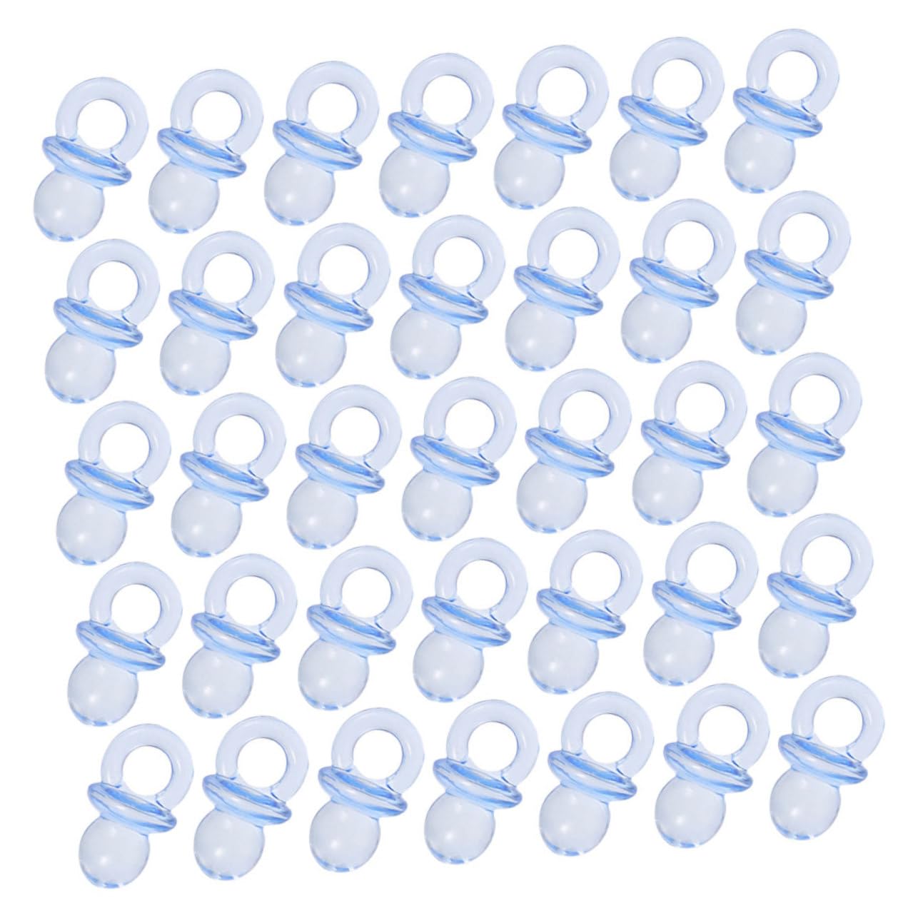 ERINGOGO 150pcs Acrylic Mini Pacifiers Baby Shower Decor Baby Shower Game Favors