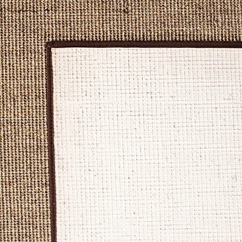 Martha Stewart Collection By Safavieh 6' X 9' Light Brown Msr9501T Farmhouse Sisal & Jute Area Rug #TOP5