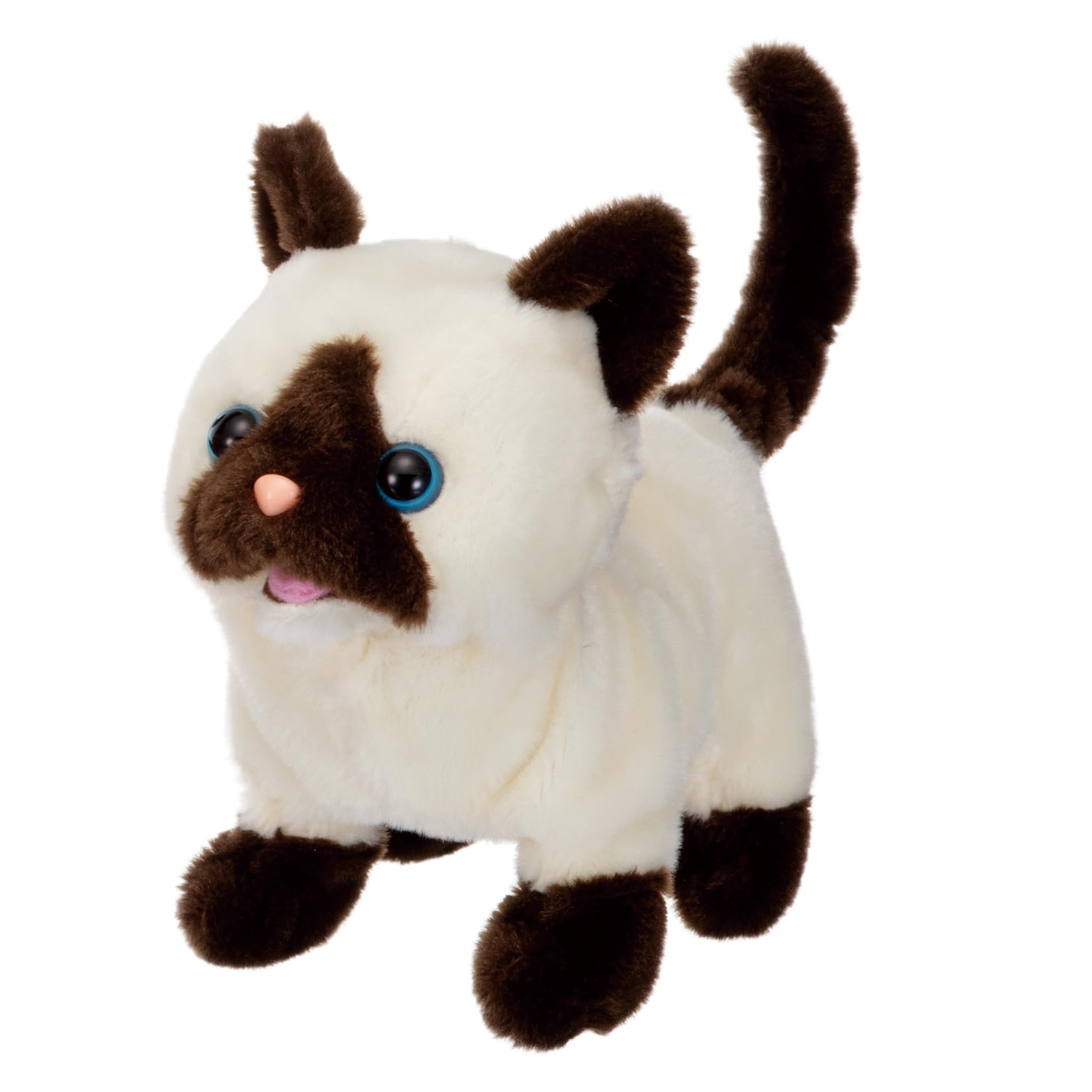 Amazon.co.jp: イワヤ(IWAYA) 電動 動物 猫 ぬいぐるみ ゆっくりある