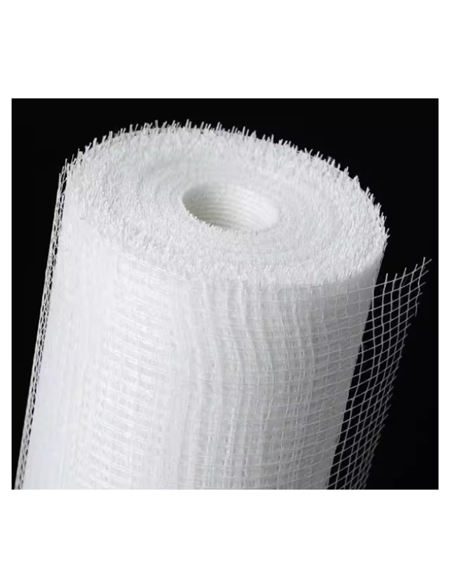 Réparation de fissures avec le treillis fibre de verre 164ft