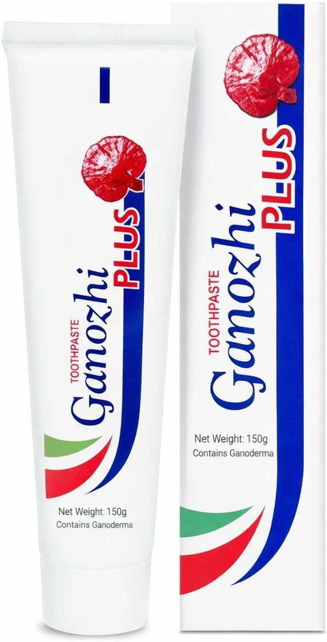 TriplesevenGlobal DX Ganozhi Plus Toothpaste 150Gram with Ganoderma Extract (Pack of 2)