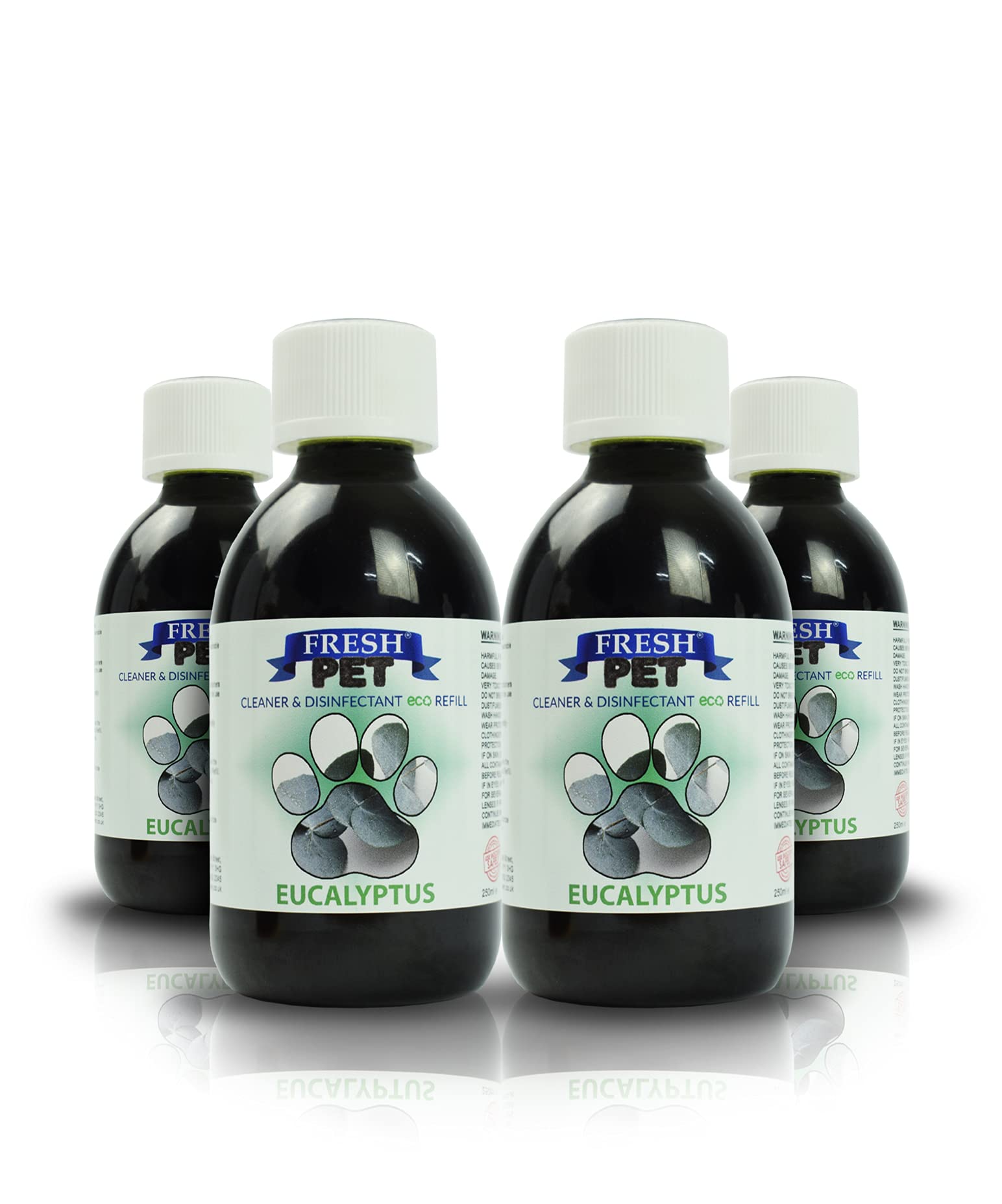 Trade Chemicals FRESH PET DISINFECTANT CLEANER PACK - ECO REFILL TO MAKE 4 X 5L (EUCALYPTUS) โ image 1