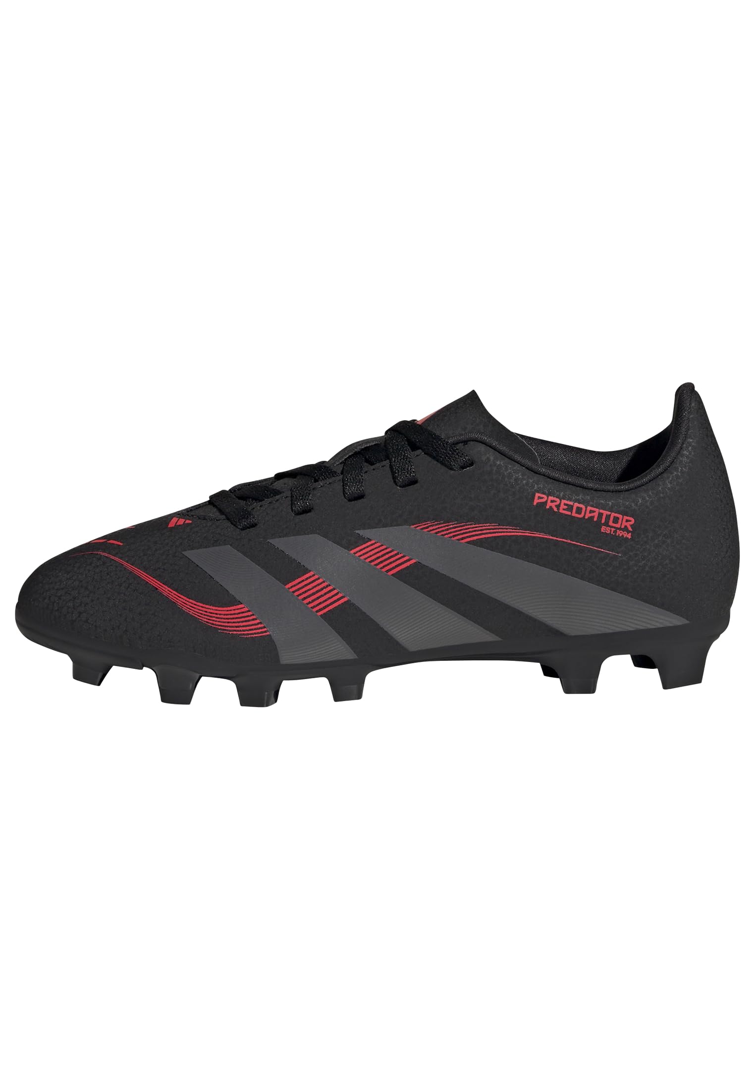 adidas Unisex Club Firm Ground/Multi Ground Football Boots Kids, Core Black/Grey Four/Lucid Red, 10 UK Child