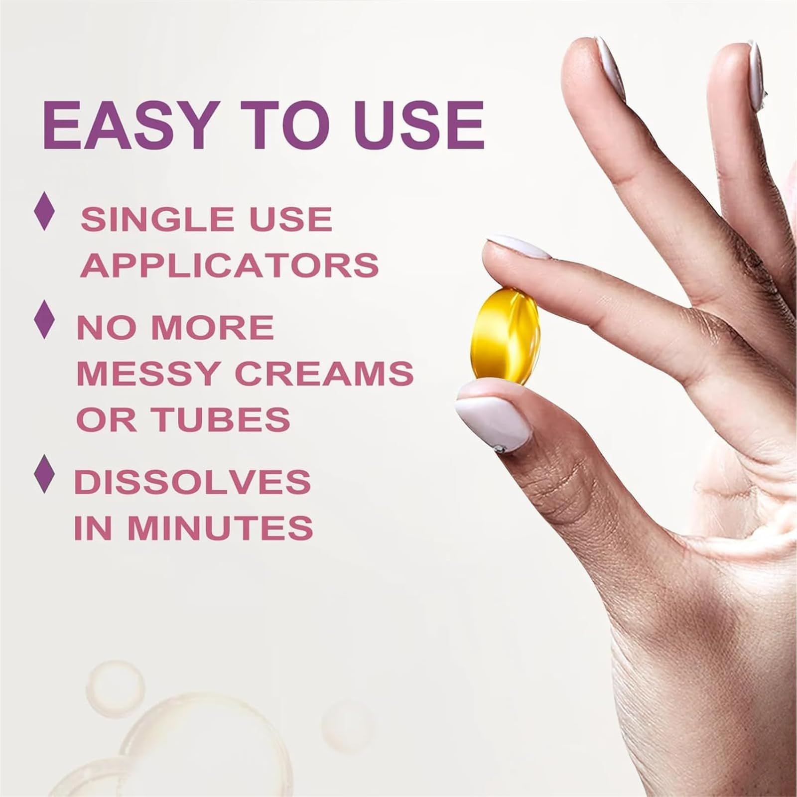 Capsule di Riparazione vaginale, Capsule di rassodamento vaginale Naturale, Capsule Dimagranti Anti-prurito istantanee, Capsule di Riparazione rassodanti e Rosa e Tenere