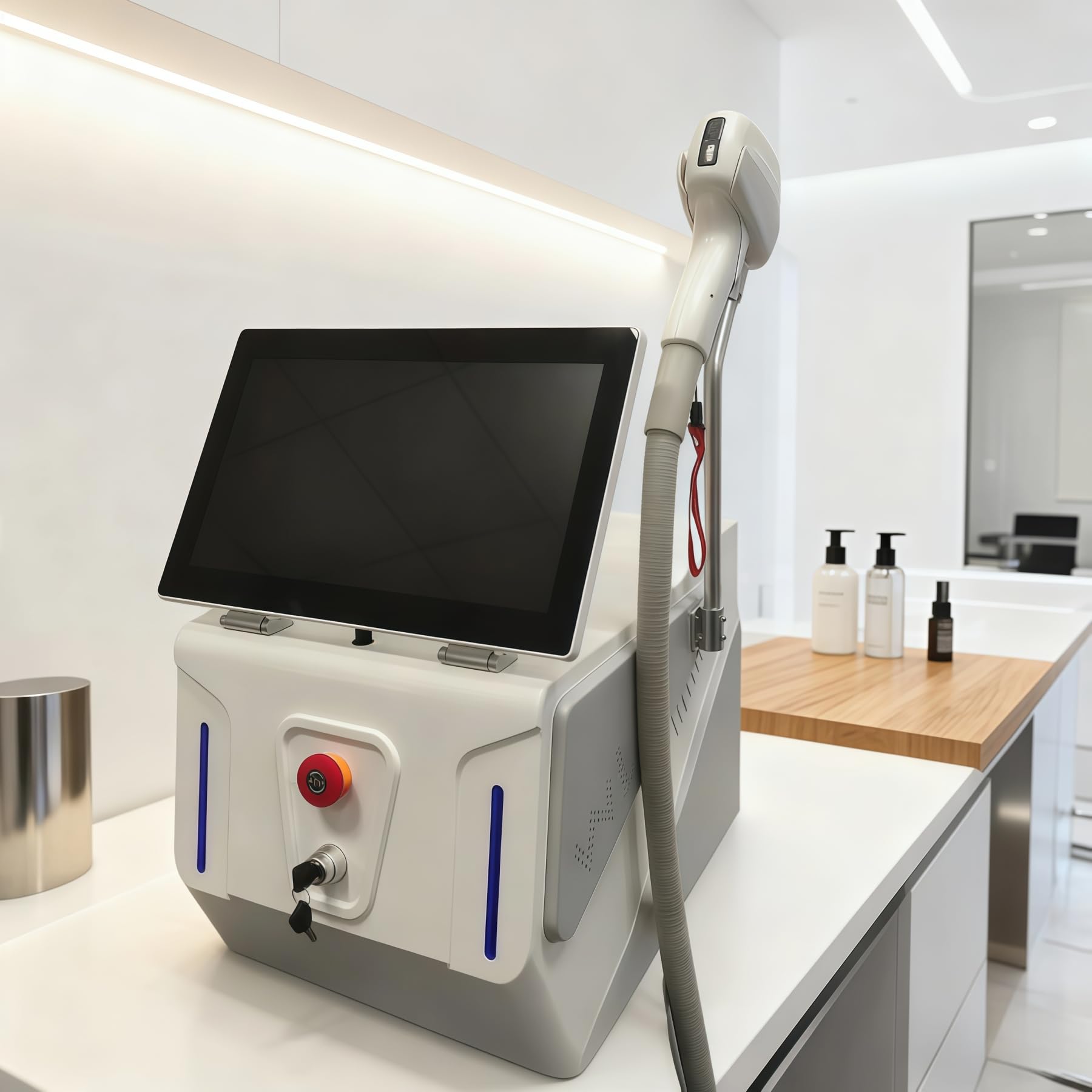 Professional FAC diodo laser depilatore 755nm 808nm 940n m 1064nm quattro lunghezze d'onda diodo laser salone di classe Bikini depilazione