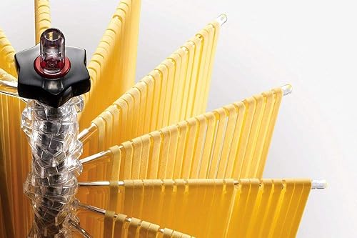 Miniatura 5 de MARCATO Atlas - Estante de secado para pasta, Tacapasta, fabricado en Italia, acero y policarbonato, plegable, transparente