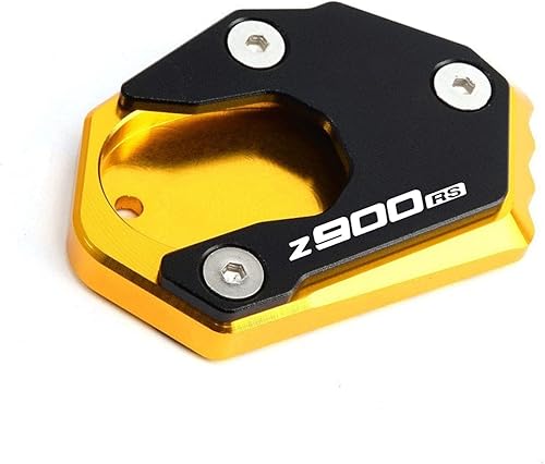 Miniatura 4 de Kickstand Extension Pad for Kawasaki Z900RS Z900RS SE 2017-2022 Motorcycle CNC Kickstand Foot Enlarger Side Stand Extension Pad Support Plate Z900 RS