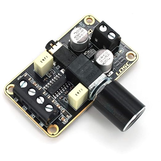 InkOcean Audio Amplifier Board, 5W+5W Mini Amplifier Board PAM8406 DC
