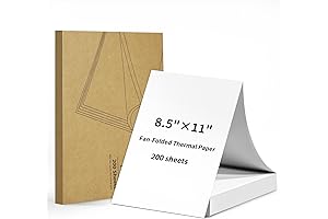 Thermal Printer Paper 8.5 x 11 Inch