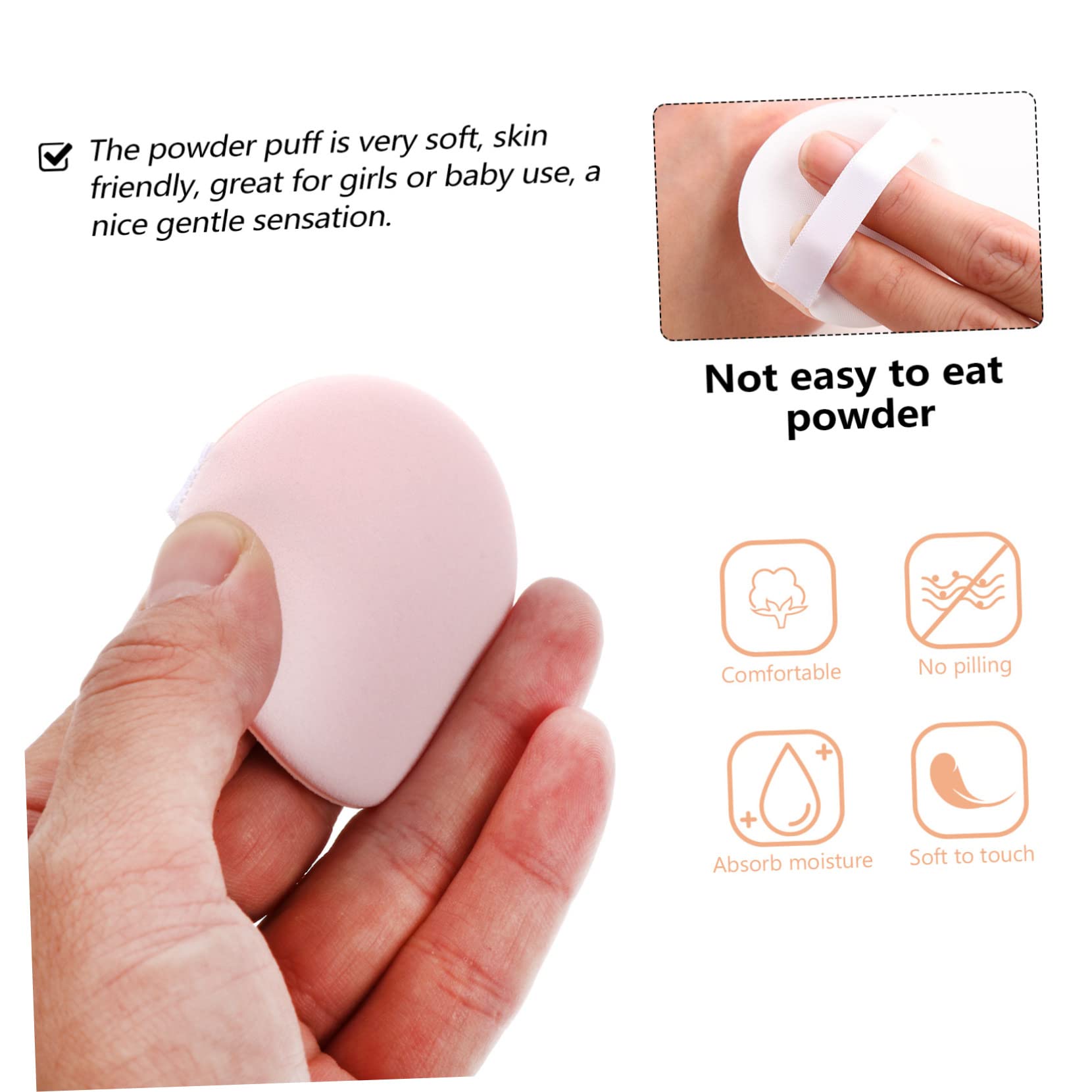 12Pcs Non Latex Makeup Sponges for Women Soft and Gentle Foundation Puff for Concealer Application for Daily Use and Professional Makeup