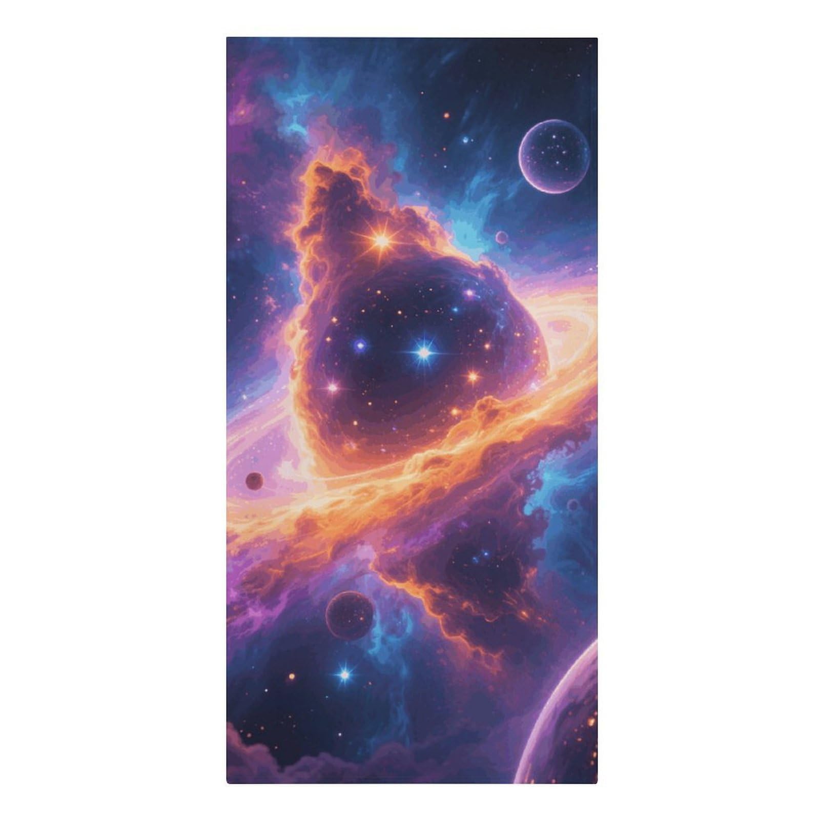 asbwuo Cool Galaxy Nebula Beach Towels Extra Large Quick Dry Absorbent