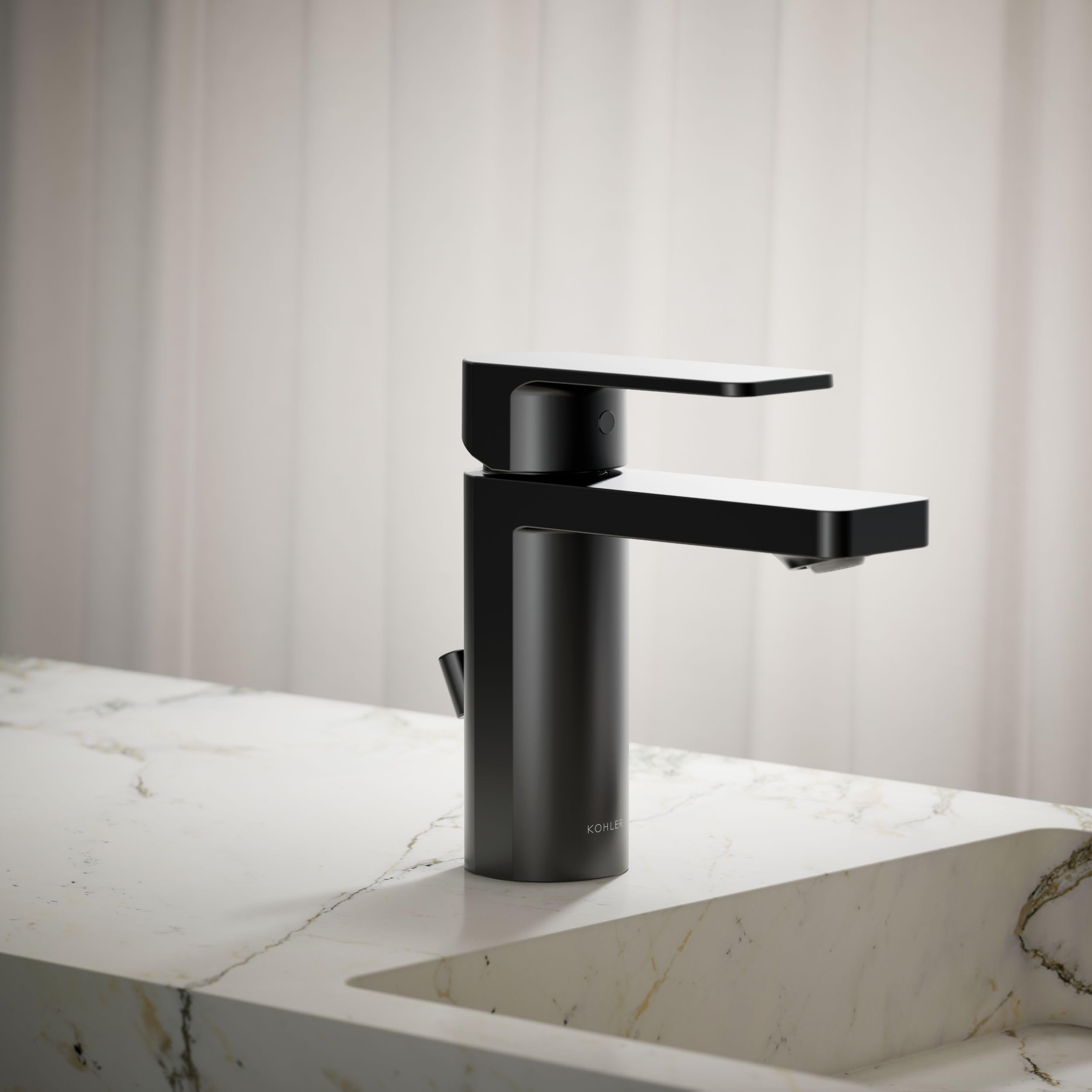 Amazon | Kohler K-23472-4-BL パラレル バスルームシンク蛇口 マット Amazon | Kohler K-23472-4-BL パラレル バスルームシンク蛇口 マット