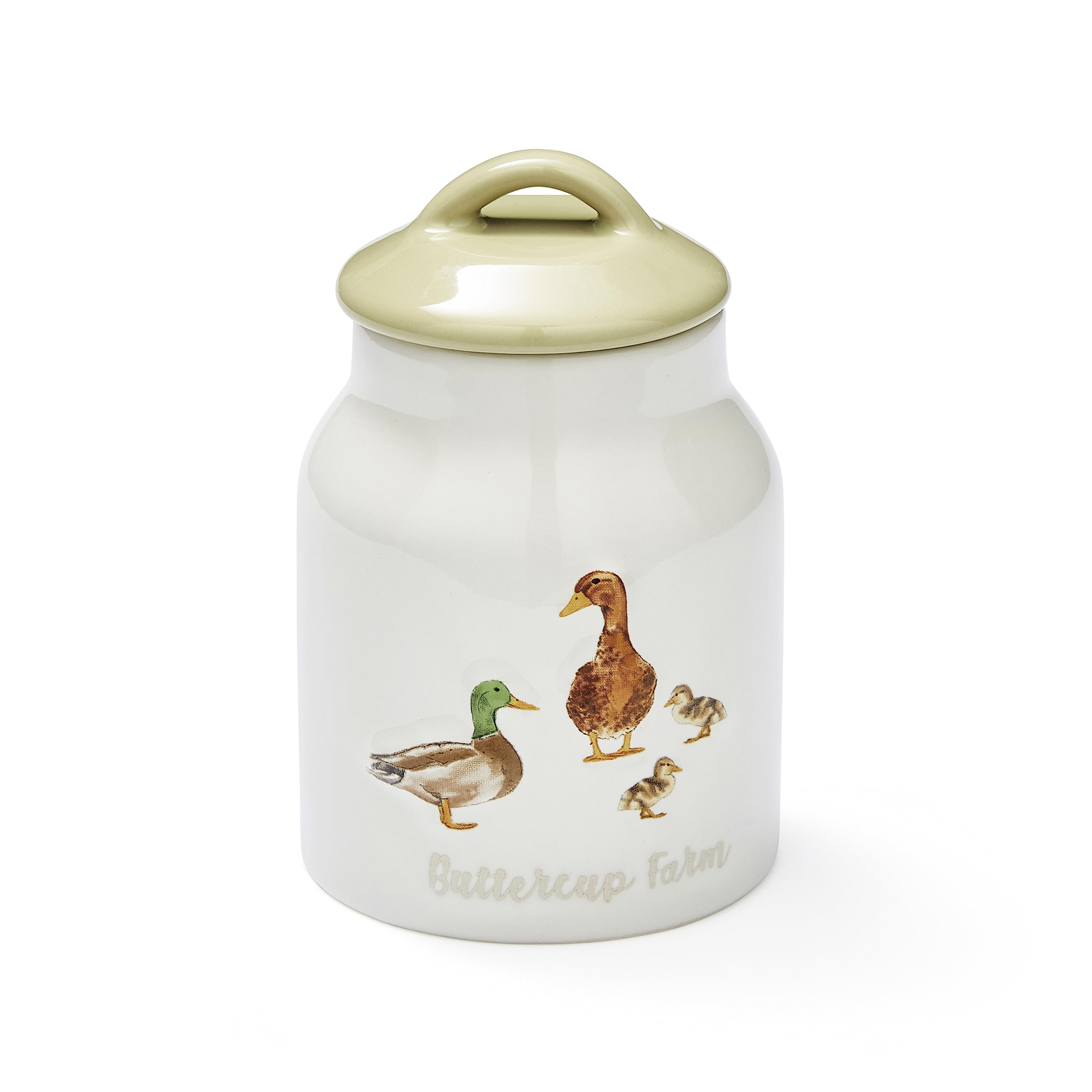 British Designed Sugar Bowl with Lid | Ceramic Sugar Pot with Modern Designs | Sugar Bowls with Lids Perfect for Any Kitchen - Buttercup Farm