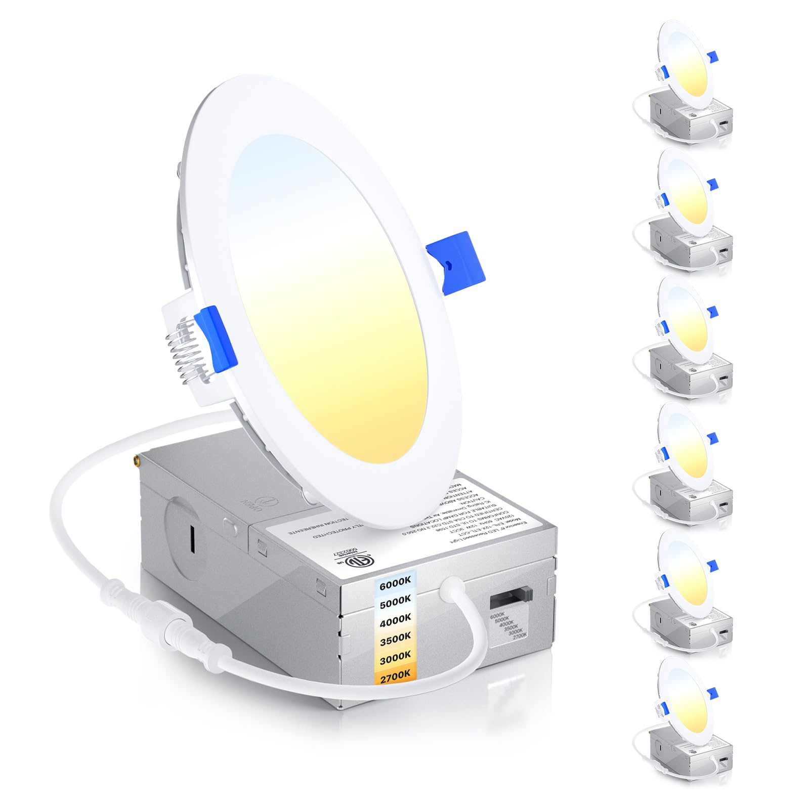 Ensenior LED Recessed Lights - Energy Efficient & Dimmable -13
