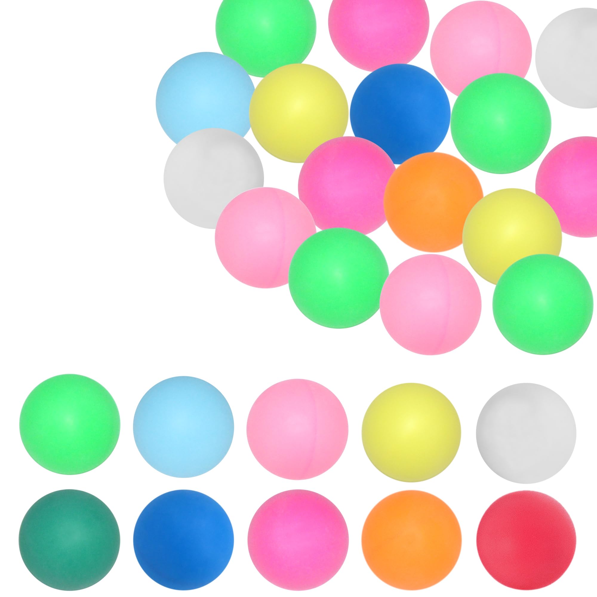 3 Star Ping Pong Balls - 20 or 60 Pack Colored Table Tennis Balls for Training DIY Games Entertainment pet Toys