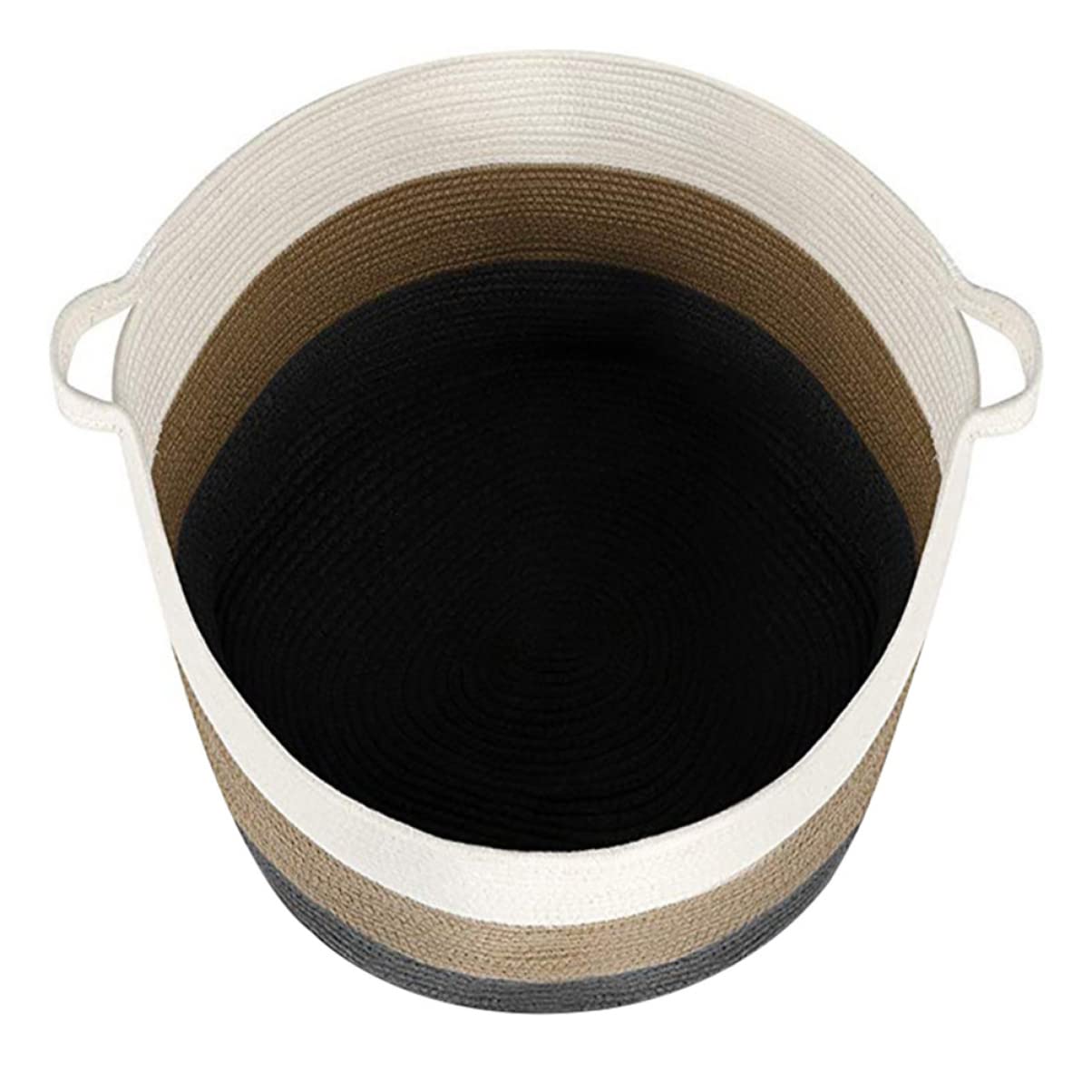 VICASKY Multipurpose Storage Basket Cotton Rope Sundry Basket Fashionable Daily Goods