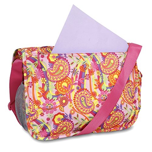 Image of J World New York Terry Messenger Bag for Women Girls School Kids