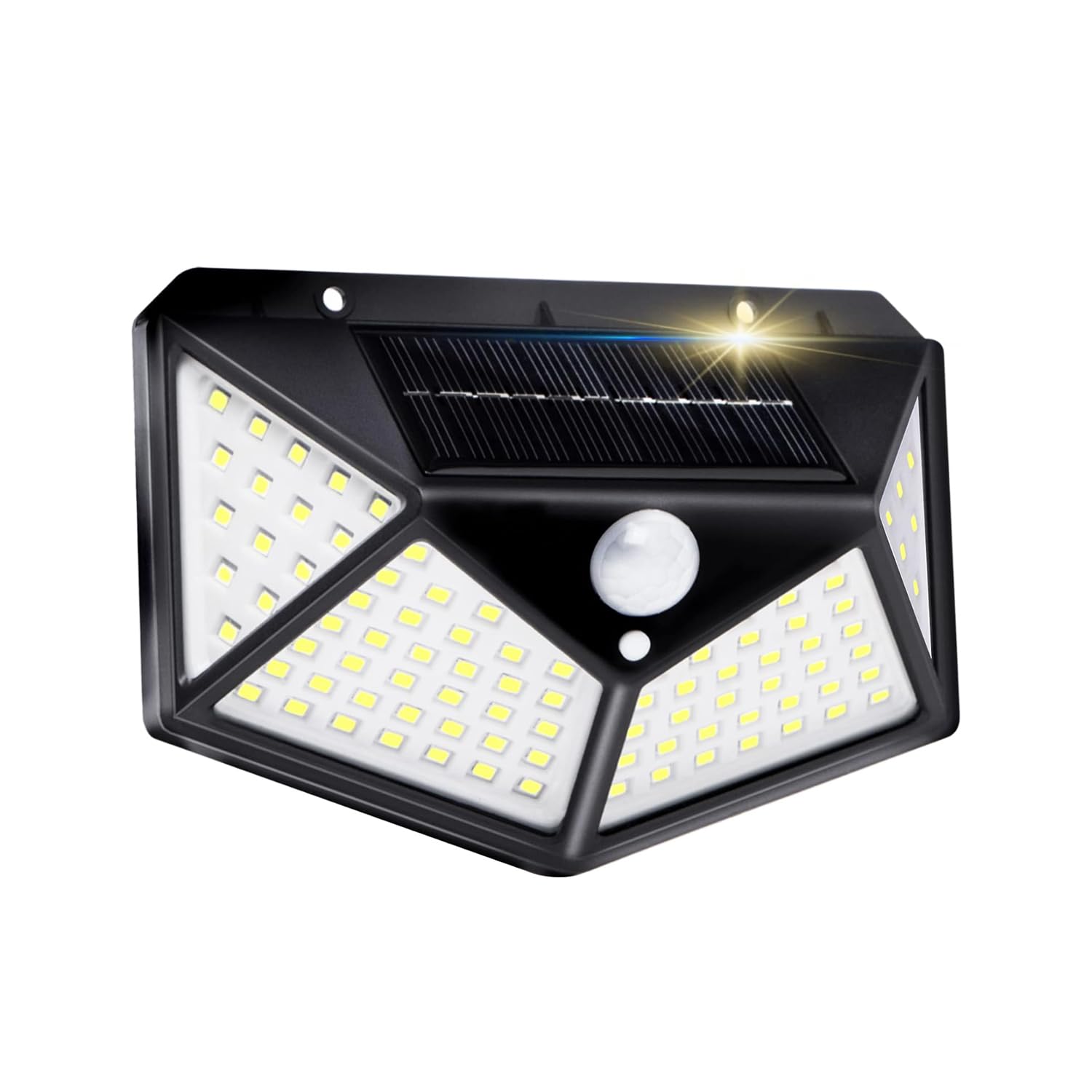 OBSYDIUM 1Qty Solar Light Outdoor Motion Sensor Solar Exterior Lights Waterproof Solar Lamp For Home Garden Balcony Fence Farmhouse (ABS, Glossy Black) (B0DG2ZX1TL) Amazon Price History, Amazon Price Tracker