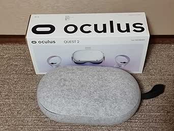 Amazon.co.jp: 美品 Oculus Quest2 64GB VRゴーグル 純正ケース付 オ 