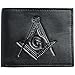 Masonic Wallet with RFID Safe (Black) LW- 103