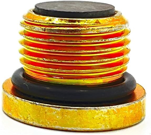 Polaris Socket Head with Mag Plug, 18 mm x 1.5 mm, for ATV, UTV, Side-By-Side, and Snowmobile Models, Genuine OEM - Part 3234756