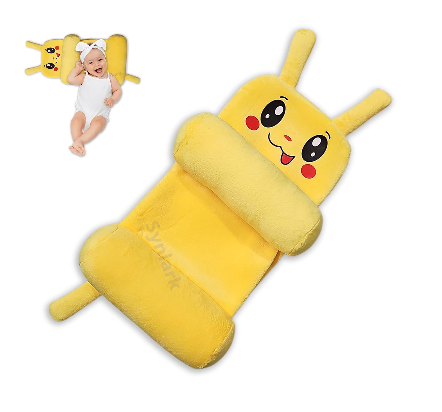 Cozy Nursing Baby Arm Pillow for Cradle Gift for Novice Mothers: Head Support Anti-Spitting Breastfeeding and Bottle Feeding Nursing Arm Pillow (Slide-1)-picture-28