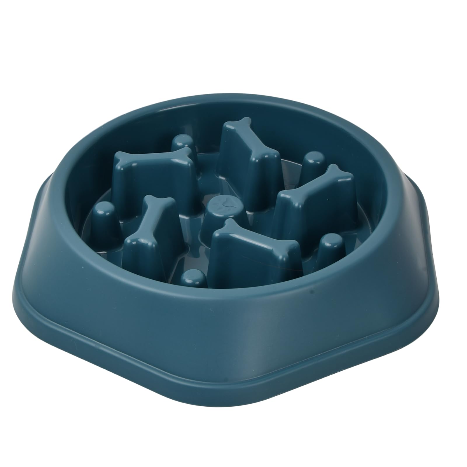 Dokpav Plato De Alimentación Lenta para Perro Gato Mascota, Comedero Lento para Perros con Almohadilla Antideslizante, Plato Perro Comer Lento, Dispensador de Comida para Todo Tipo De Razas (Verde)