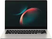 SAMSUNG 14  Galaxy Book3 Pro Laptop Computer, 13th Gen Intel Core i7-1360P Processor / 16GB / 512GB, 3K AMOLED Screen, 120hz, Fingerprint Reader, FHD Webcam, 2023 Model, NP940XFG-KA2US, Beige