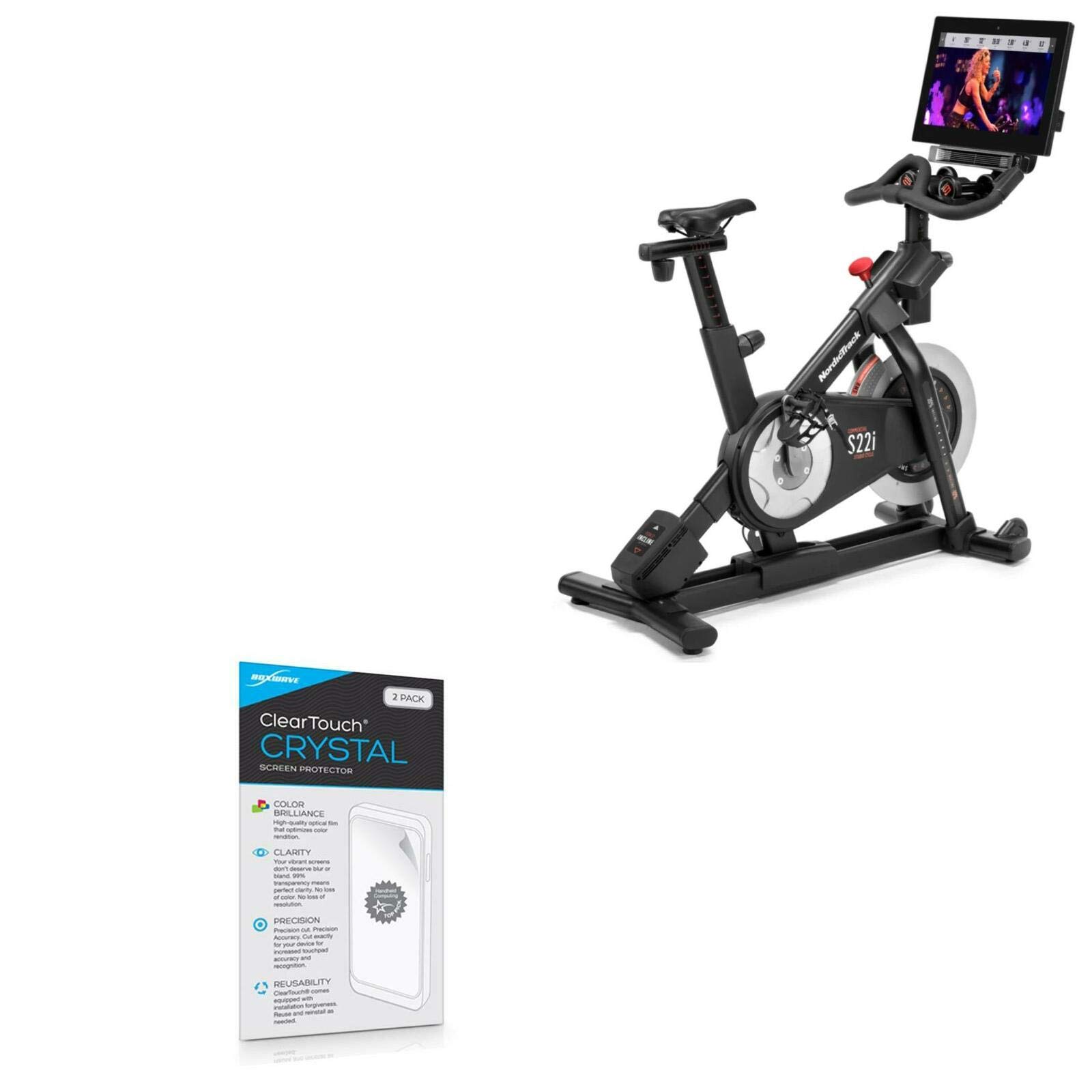 BoxWave Screen Protector for NordicTrack Commercial S22i Studio Cycle (Screen Protector by BoxWave) 
