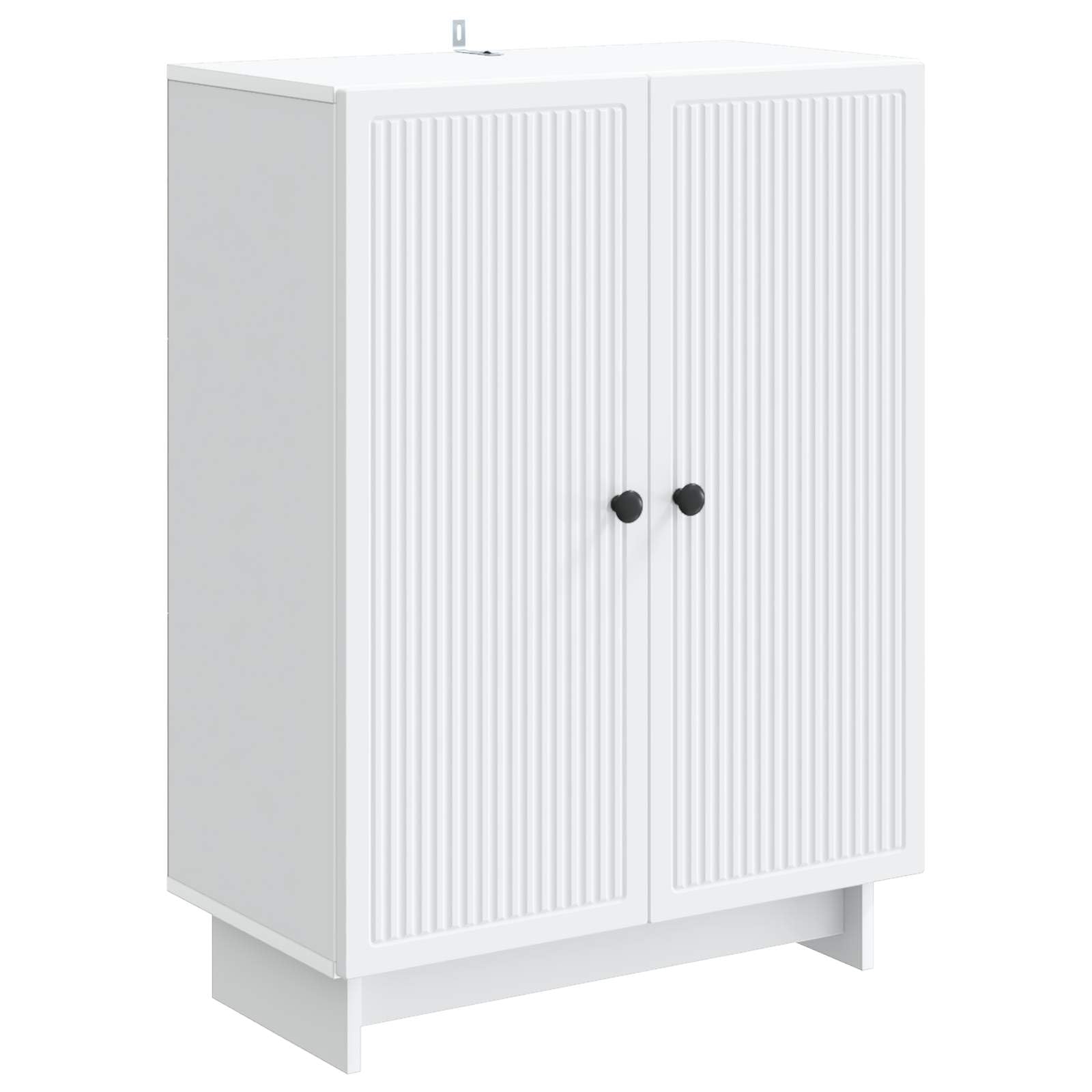 Credenza bianca, 66 x 34,5 x 90 cm, in legno