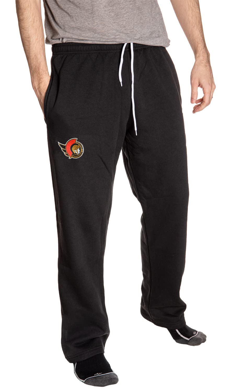 Calhoun NHL Men's Official Team Sweatpants (X-Large, Montreal Canadiens (Navy)) — view 7
